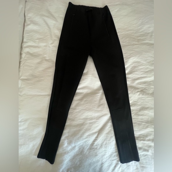 WARDROBE NYC black zip front leggings - Picture 6 of 7